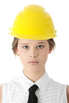 美麗的女建筑師
