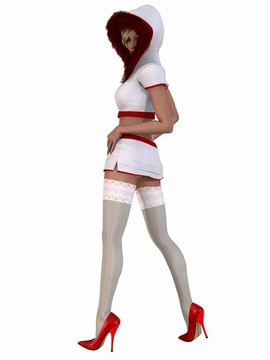 性感圣誕女郎