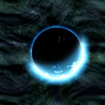 宇宙空間的星球