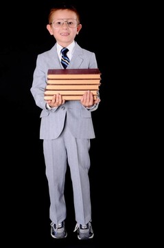 男孩的商人
