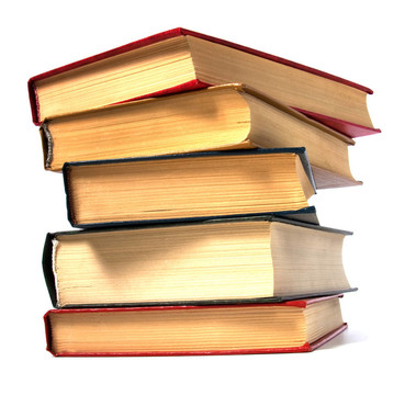 在白色上孤立的書棧