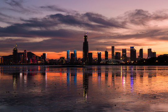 深圳灣夜景