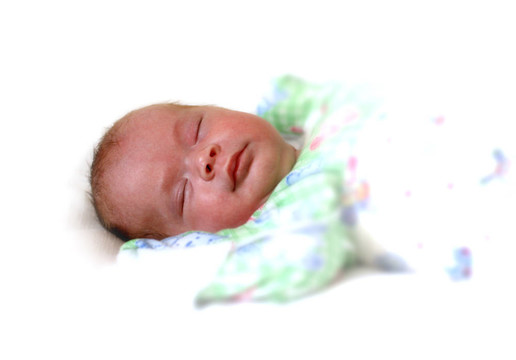 沉睡的嬰兒