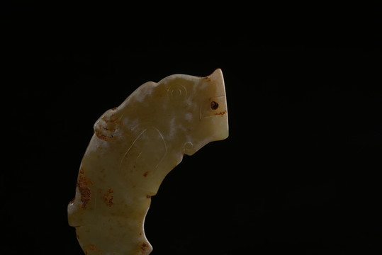 玉器 西周雙面雕老虎