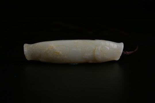 玉器 戰(zhàn)國魚形勒