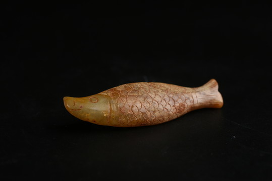 玉器 唐代玉魚