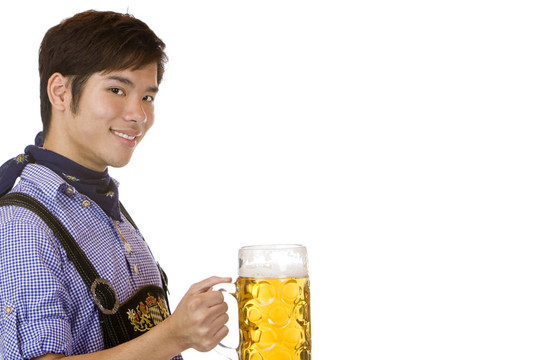 微笑的亞洲控股啤酒斯坦（質(zhì)量）