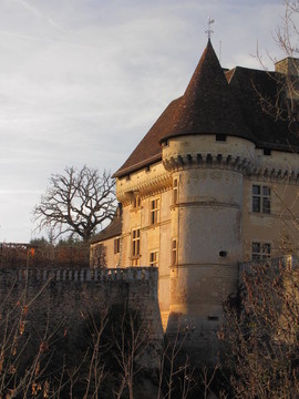 城堡；損失；谷vezere