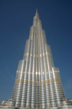 Burj Khalifa -在世界上最高的摩天大樓。迪拜阿拉伯聯(lián)合酋長(zhǎng)國(guó)