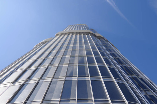 Burj Khalifa -在世界上最高的摩天大樓。迪拜阿拉伯聯(lián)合酋長(zhǎng)國(guó)
