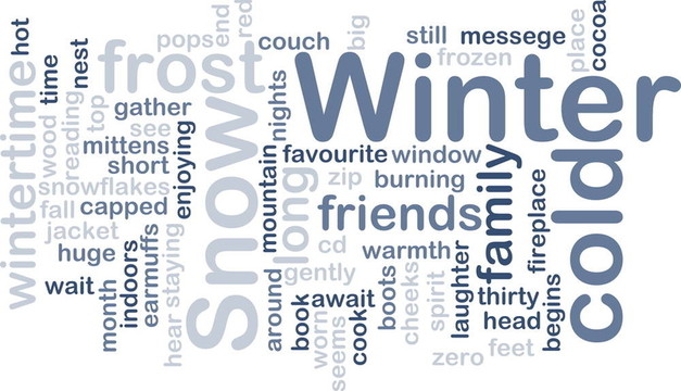 冬季W(wǎng)ordCloud