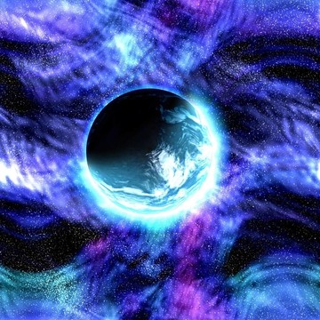 宇宙空間的星球