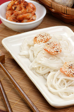 亞洲風(fēng)味烤蝦有機(jī)面