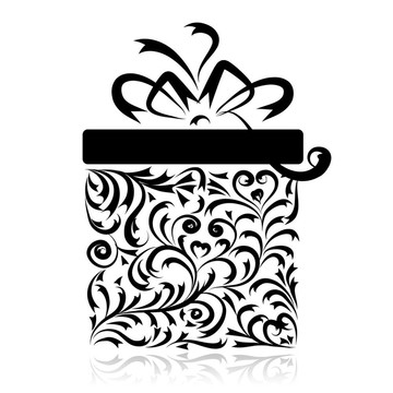 禮品盒程式化為您的設(shè)計(jì)