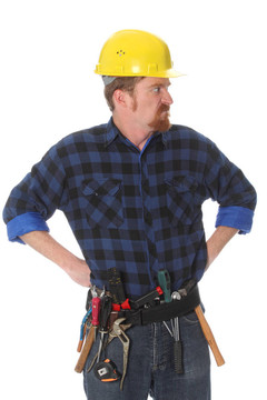 憤怒的建筑工人