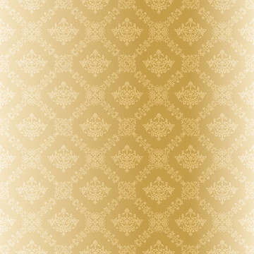 無(wú)縫金掐絲圖案