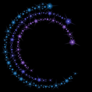 背景與三流星