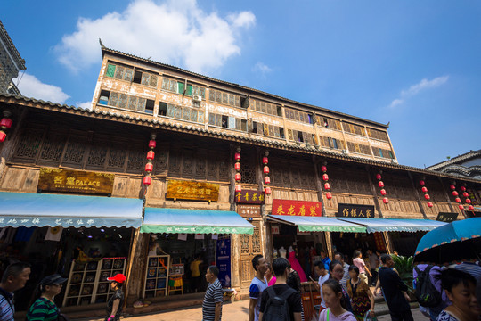 洛帶古鎮(zhèn)風光