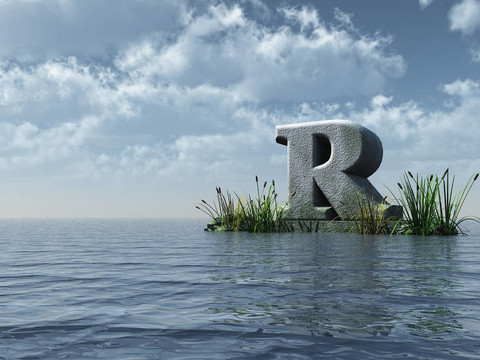字母R的紀念碑