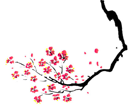 中國梅花畫