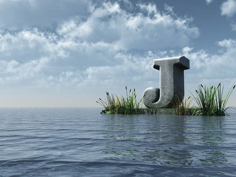 字母J的紀(jì)念碑