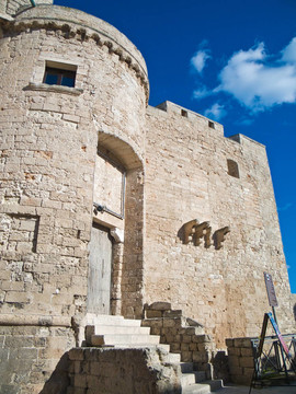 城堡城堡。莫諾波利。Apulia。