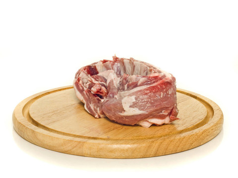 原料肉圓的硬紙板