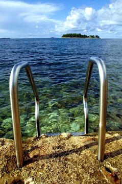 海灘仍然生活