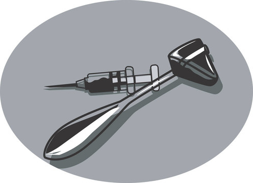 錘和注射器