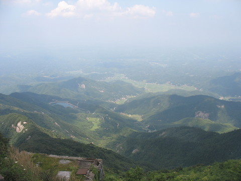 衡山鳥瞰