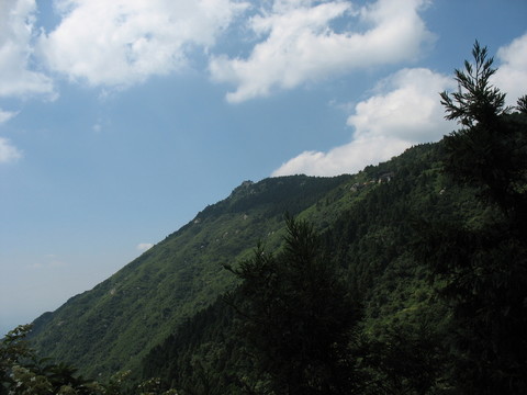 衡山一景