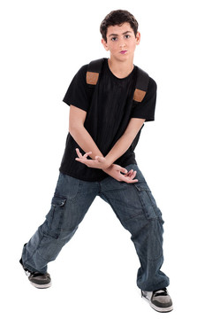 跳舞的少年
