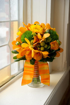 美麗的Floral Bouquet