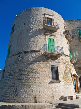 阿拉貢塔的Giovinazzo。Apulia。