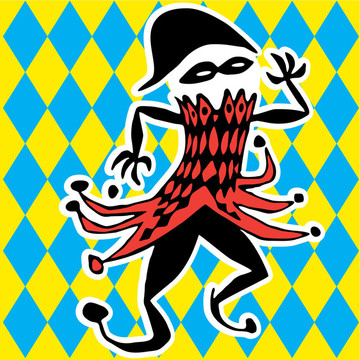 像小丑