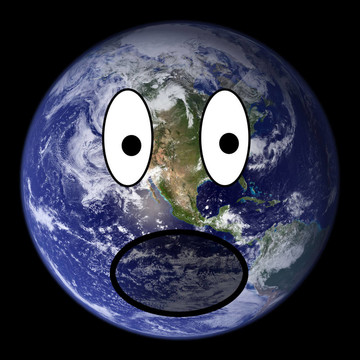 害怕地球