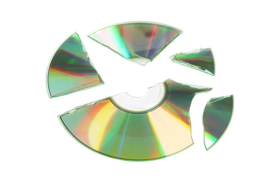 破碎的CD