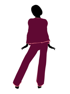 女人內衣的輪廓