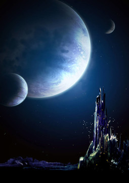 夢幻星球上的風景