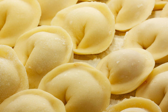 奶油Pelmeni