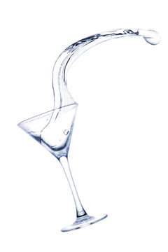 濺起的水花