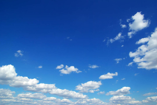 藍(lán)色的天空