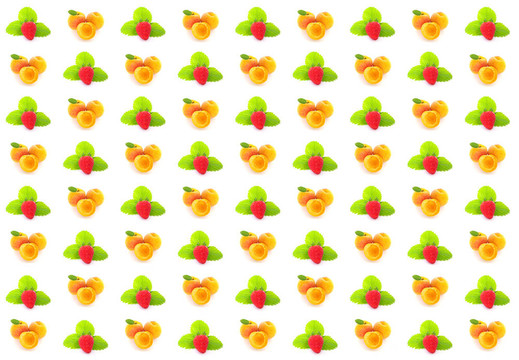 成熟的杏子