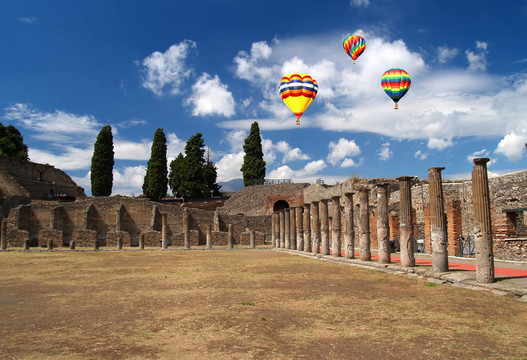 Pompei；從弗卡諾火山遺址；Naples