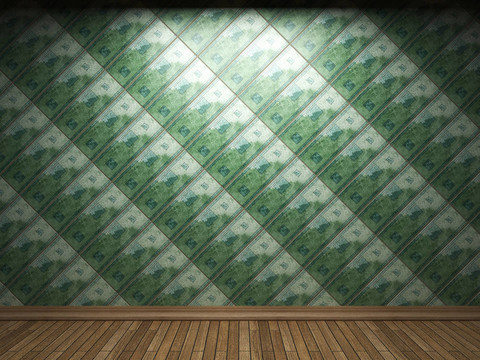 發(fā)光瓷磚墻