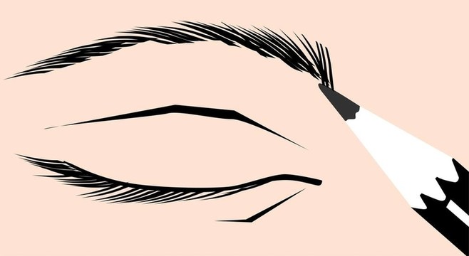 一支鉛筆和一個女人的眼睛