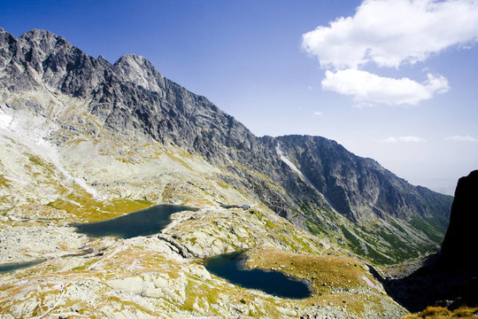 五SPI的冰斗湖；Vysoke Tatry（高水）；斯洛伐克