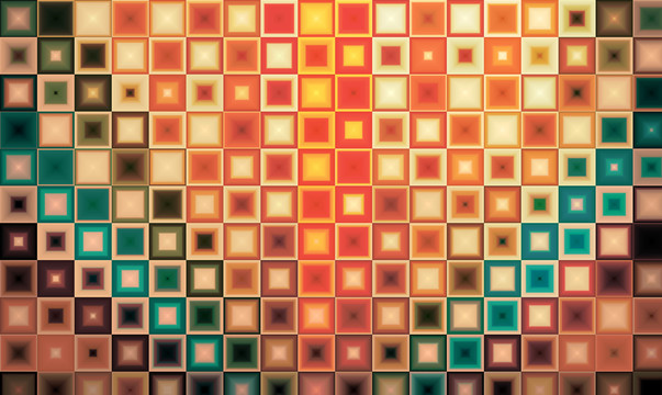 時(shí)尚3D馬賽克背景墻