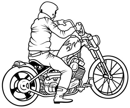 摩托車(chē)司機(jī)