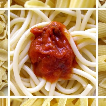 面食拼貼